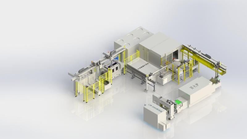 芯軸自動化生産(chǎn)連線(xiàn)